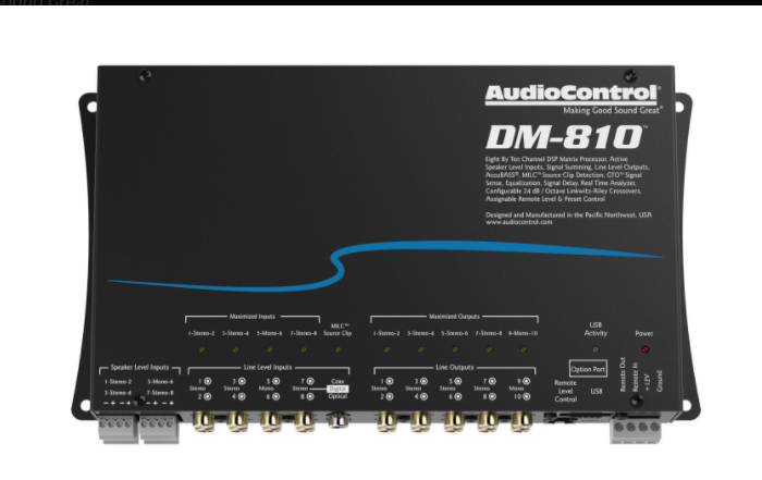 AUDIO CONTROL DM-810